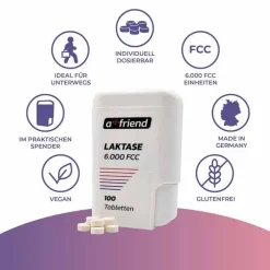A Friend Laktase 6.000 FCC bei Laktoseintol.Tabletten , 100 St><noscript><img width=