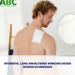 ABC Wärme-Pflaster sensitive-Vlies Hansaplast med, 2 St