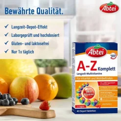 Abtei A-Z Komplett Tabletten, 40 St