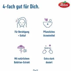 Abtei Baldrian Forte Beruhigungsdragees, 30 St