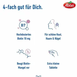 Abtei Biotin 10 mg Tabletten, 30 St