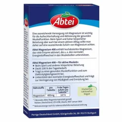 Abtei Magnesium 400 hochdosiert Tabletten, 30 St><noscript><img width=