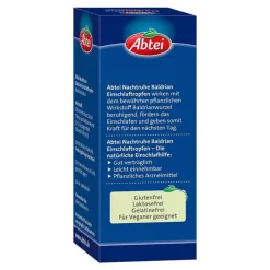 Abtei Nachtruhe Baldrian Einschlaftropfen, 50 ml> Baldrian|Beruhigungsmittel