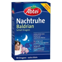 Abtei Nachtruhe Baldrian Schlaf-Dragees, 90 St> Baldrian|Beruhigungsmittel