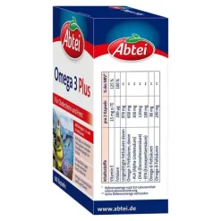 Abtei Omega-3 Plus Kapseln , 60 St><noscript><img width=