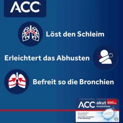 ACC akut 600 mg Hustenlöser, Brausetabletten, 40 St