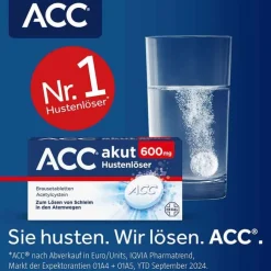 ACC akut 600 mg Hustenlöser, Brausetabletten, 40 St