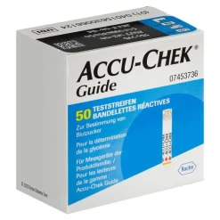 Accu Chek ACCU-CHEK® Guide Teststreifen, 1X50 St> Blutzuckertests|Teststreifen
