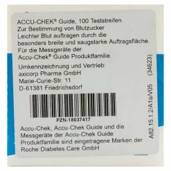 Accu Chek Accu-Chek Guide Teststreifen, 100 St> Teststreifen