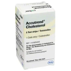 Accutrend Cholesterol Testst, 5 St