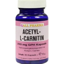 Acetyl-L-Carnitin 250 mg GHP Kapseln, 30 St