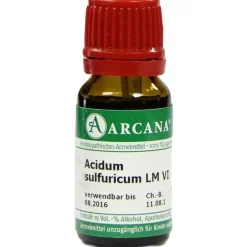 Acidum sulfuricum Arcana LM 6 Dilution, 10 ml