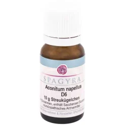 Aconitum napellus D 6 Globuli, 10 g> A|A