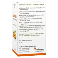 Acurmin Ferment Kurkuma Pfeffer Kapseln, 60 St