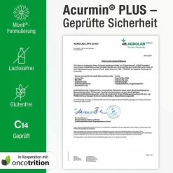 Acurmin Plus Das Mizell-Curcuma Weichkapseln, 360 St