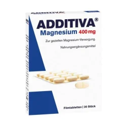 Additiva Magnesium 400 mg Filmtabletten, 30 St> Muskulatur|Magnesium