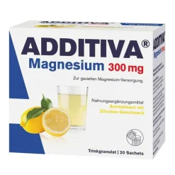 Additiva Magnesium 300 mg N Pulver, 20 St> Magnesium