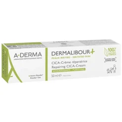 A-Derma Dermalibour + Cica reparierende Creme, 50 ml