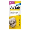 Adtab ™ Kautabletten für kleine Hunde 112 mg 2,5 bis 5,5 kg, 3 St> Flöhe, Zecken & Co.