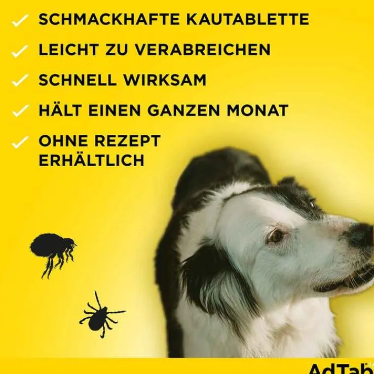 AdTab™ Kautabletten für sehr kleine Hunde 56 mg 1,3 bis 2,5 kg, 3 St