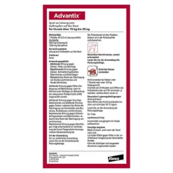 Advantix Spot-on Hund 10 - 25 kg Lösung, 4 St><noscript><img width=