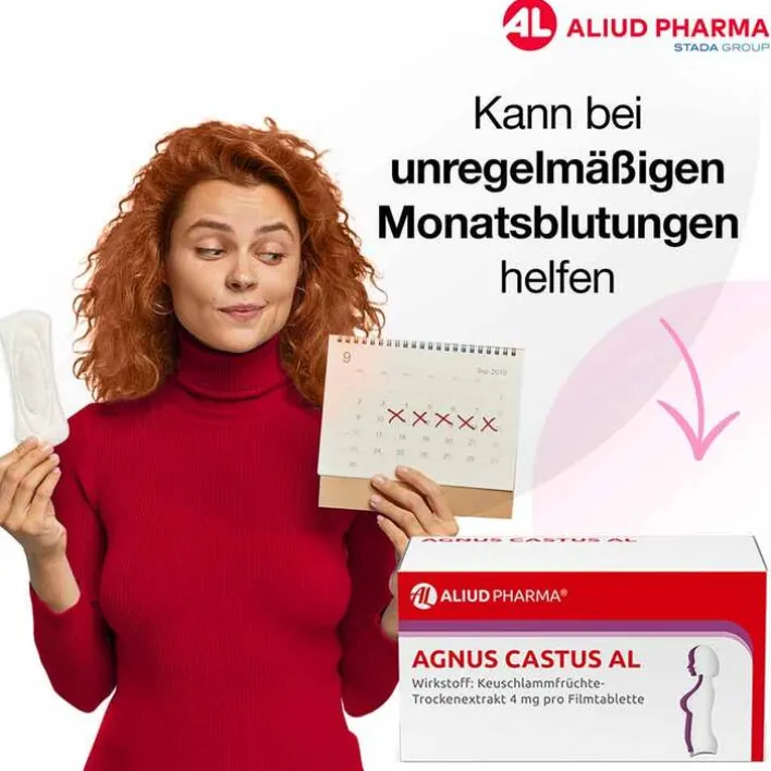 Aliud Pharma AGNUS CASTUS AL Filmtabletten, 60 St> Pms Behandeln