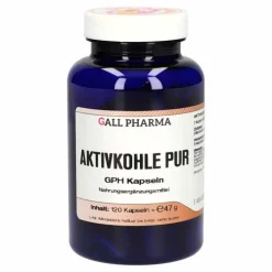 Aktivkohle Kapseln Pur GPH, 120 St> Verdauung