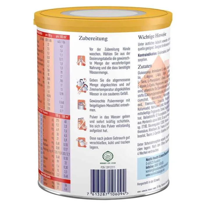 Alfamino Junior ab 1 Jahr Pulver, 400 g> Spezialnahrung