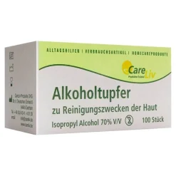 Alkoholtupfer 3x6cm steril 100 st., 100 St
