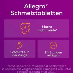 Allegra Allergietabletten Kinder 10 mg Schmelztabletten, 6 St