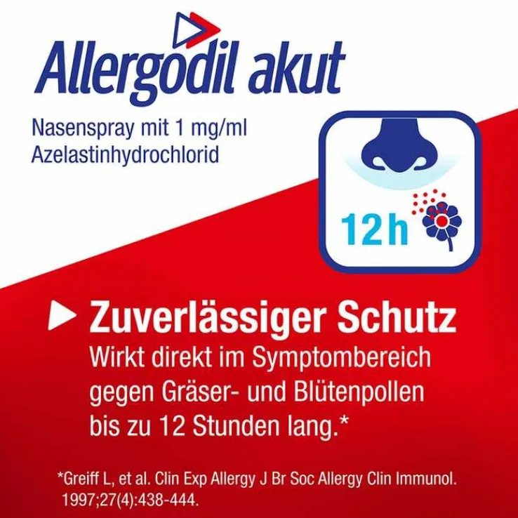 Allergodil akut Nasenspray mit Azelastin, 5 ml