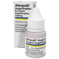 Allergodil Augentropfen, 6 ml> Augentropfen Bindehautentzündung|Augentropfen Allergie