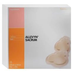 Allevyn Sacrum groß 22x22 cm Wundverband haftend, 10 St