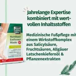 Allgäuer Latschenkiefer Hornhaut Entferner Maske plus, 1 P><noscript><img width=