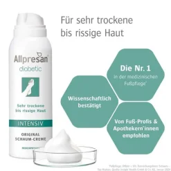 Allpresan diabetic Fuß Intensiv Schaum, 125 ml> Hautpflege