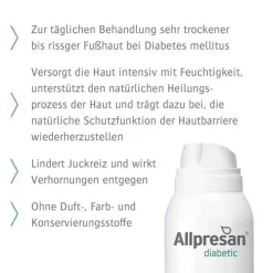 Allpresan diabetic Fuß Intensiv Schaum, 125 ml><noscript><img width=