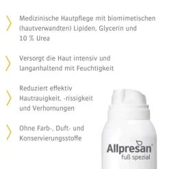 Allpresan Fuß spezial original Schaum-Creme sehr trockene Haut Nr.3, 125 ml