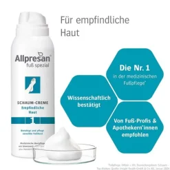 Allpresan Fuß spezial Original Schaum-Creme empfindliche Haut Nr.1, 125 ml> Fußpflegeprodukte