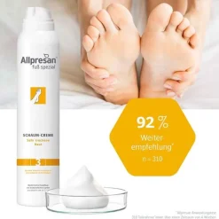 Allpresan Fuß spezial Original Schaum-Creme sehr trockene Haut Nr.3, 200 ml><noscript><img width=