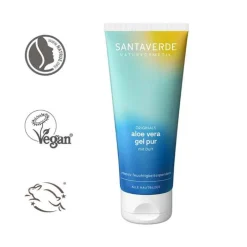 Santaverde Aloe Vera Gel pur mit Duft, 100 ml><noscript><img width=