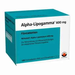 Alpha Lipogamma 600 mg Filmtabletten, 100 St