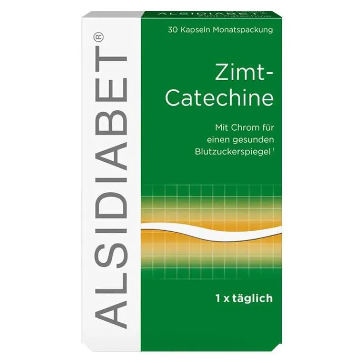 Alsidiabet Zimt Catechine Kapseln, 30 St