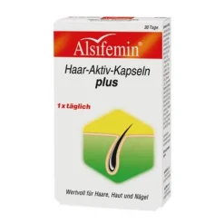 Alsifemin Haar Aktiv Kapseln plus, 30 St> Mikronährstoffe