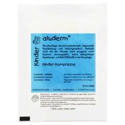 Aluderm Kinder Kompressen 6x, 1 St