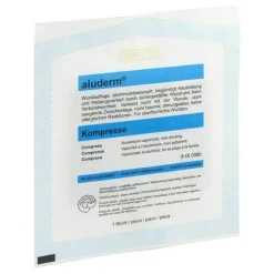 Aluderm Kompressen 10x15cm, 1 St