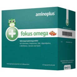 Aminoplus fokus Omega Pulver Portionsbeutel , 30X7.5 g
