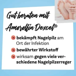 Dexcel Amorolfin ® 50 mg/ml wirkstoffhaltiger Nagellack, 5 ml><noscript><img width=