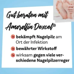 Amorolfin Dexcel® 50 mg/ml wirkstoffhaltiger Nagellack, 3 ml