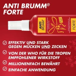 Anti Brumm forte Pumpzerstäuber, 150 ml> Mückenspray