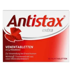 Antistax® extra Venentabletten bei Krampfadern, 30 St